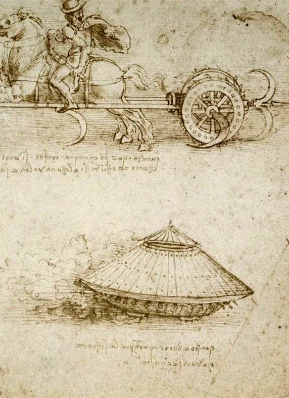 Un Détail, une Expo-Léonard de Vinci-Projet pour un Char-ParisBazaar-Ghis