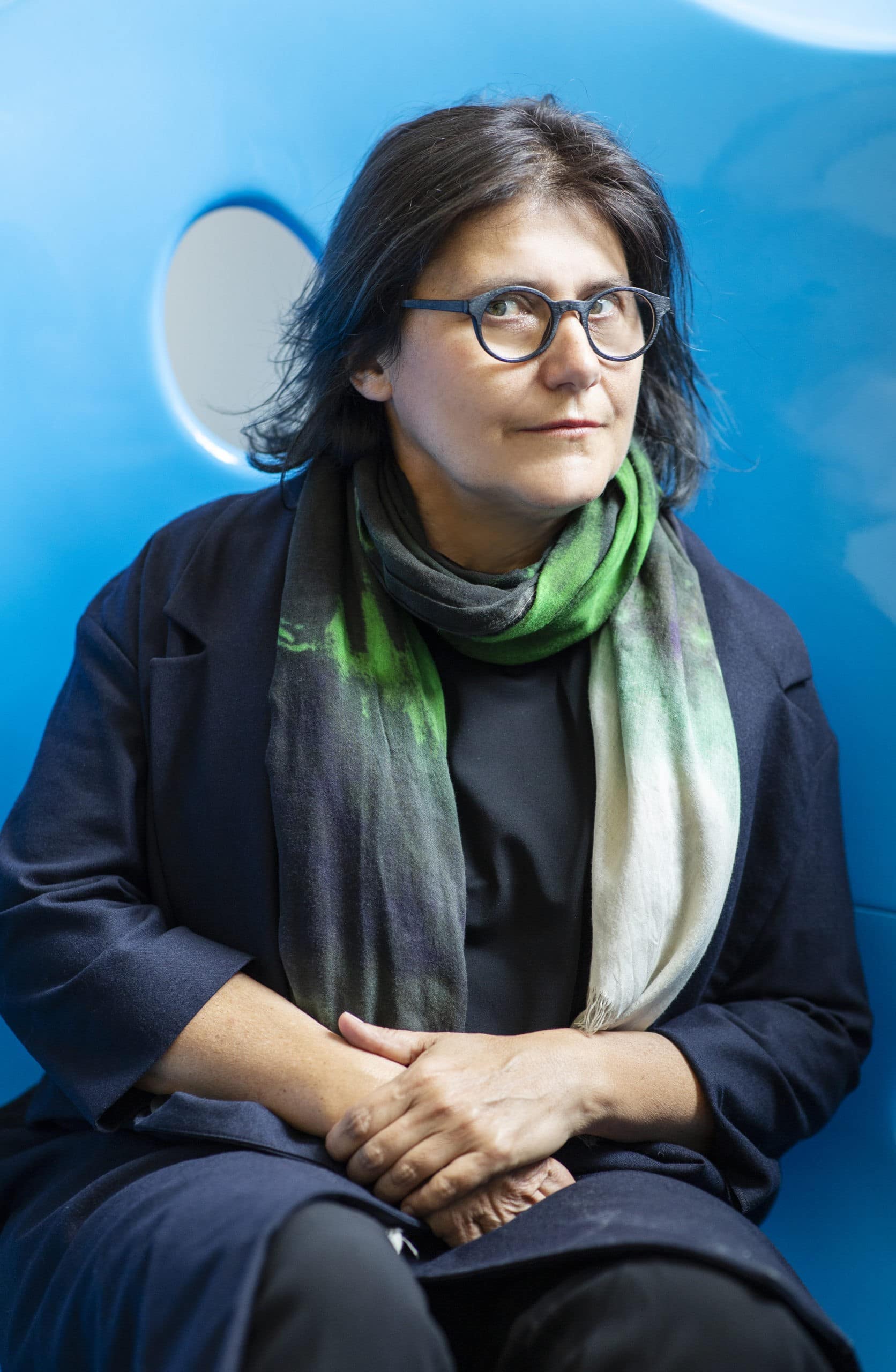 Dominique Jakob-Architecte Dialoguiste-Bleu-ParisBazaar-Marion