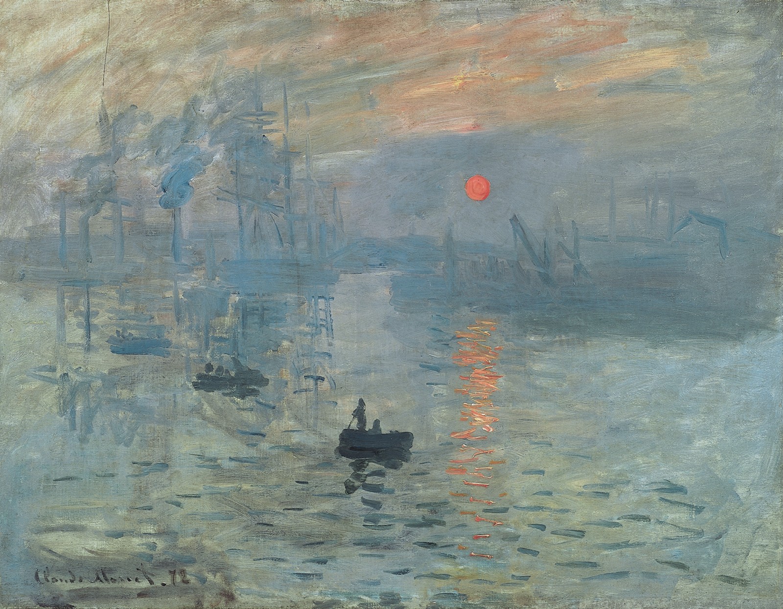Les Foulées Mélomanes du Violoncelliste-De l'Aube au Crépuscule-Impression Soleil Levant-Monet-ParisBazaar-Berlingen
